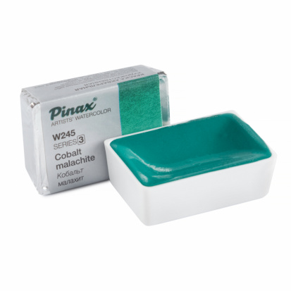 Акварель "Artists" в кювете, Кобальт Малахит, 2,5мл, W245 Акварель "Artists" в кювете, Кобальт Малахит, 2,5мл, W245